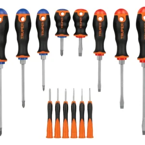 Juego De Desarmadores Comfort Grip 14pzs Blis Truper 14197